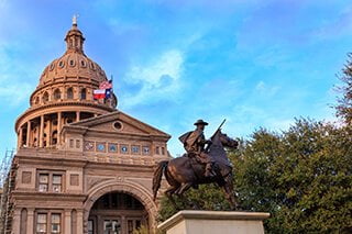 Contact us to learn more about property management, which ALPS offers near this dome of the Austin capital building near where 